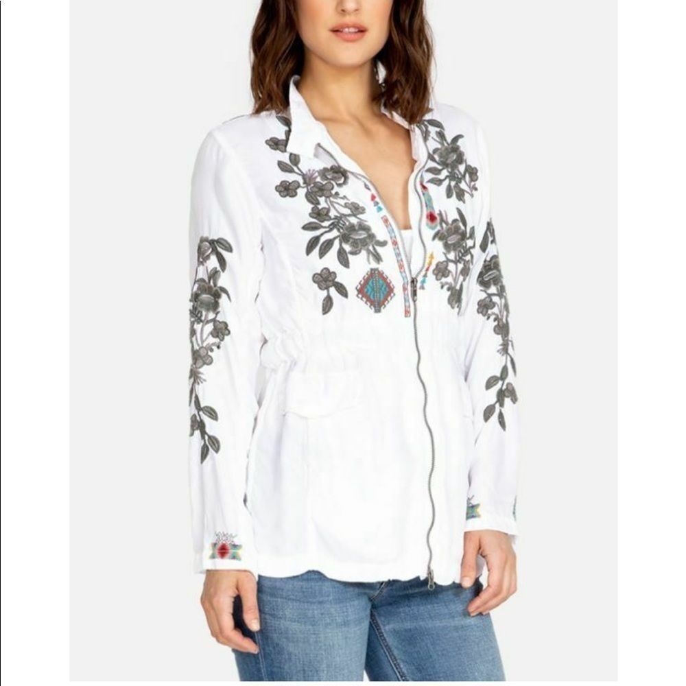Johnny Was Milton Cupra jacket NWT